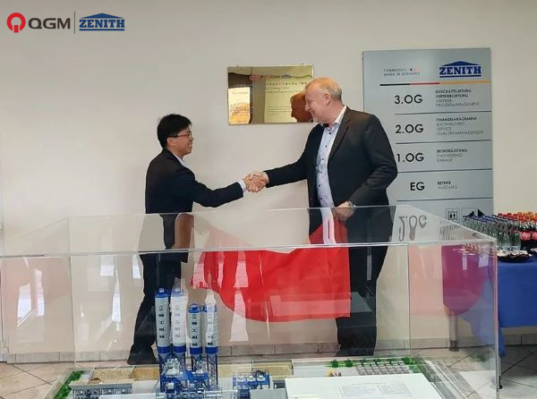 A CCPA első tengerentúli képzési bázisa mérnökök és technikusok számára a németországi Zenith Maschinenfabrik GmbH-nál indult.