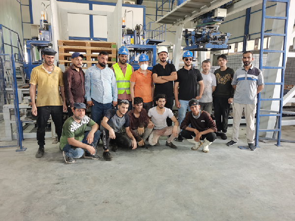 Sự kết hợp hoàn hảo giữa công nghệ Trung Quốc và Đức, dây chuyền sản xuất máy gạch bê tông QGM & Zenith 1500 giúp tái thiết sau chiến tranh ở Iraq